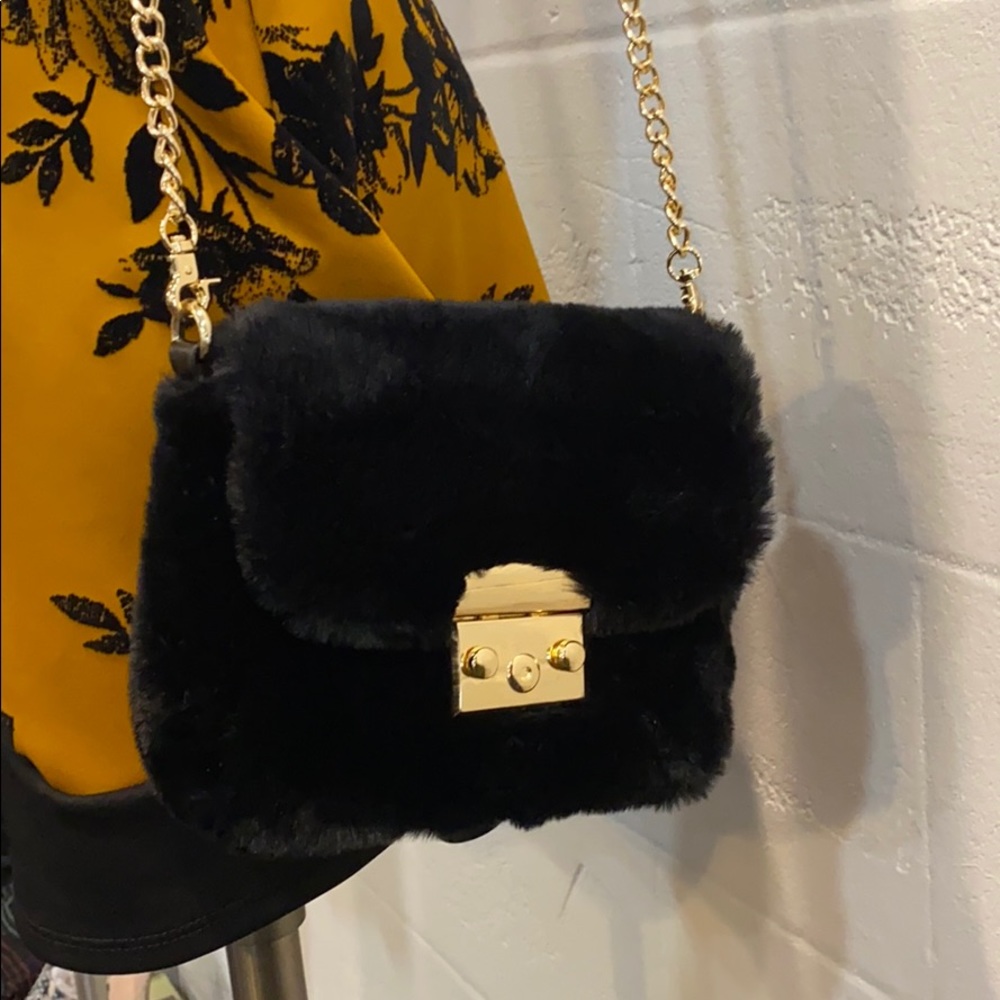 Mini Black Crossbody